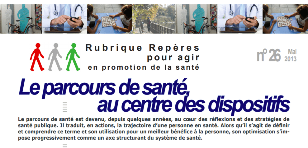 Numéro 26 : Le parcours de santé, au centre des dispositifs